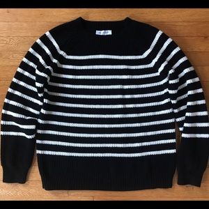 Amour Vert cotton striped sweater
